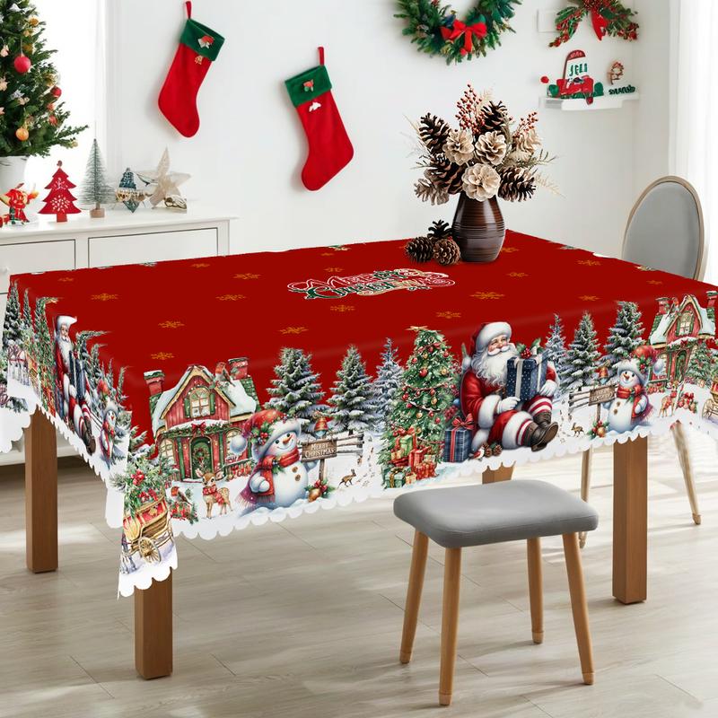 🔥Hot Sale🔥Christmas Tablecloth