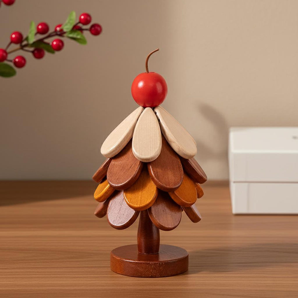 ✨ Wooden Christmas Tree Trivet Set ✨