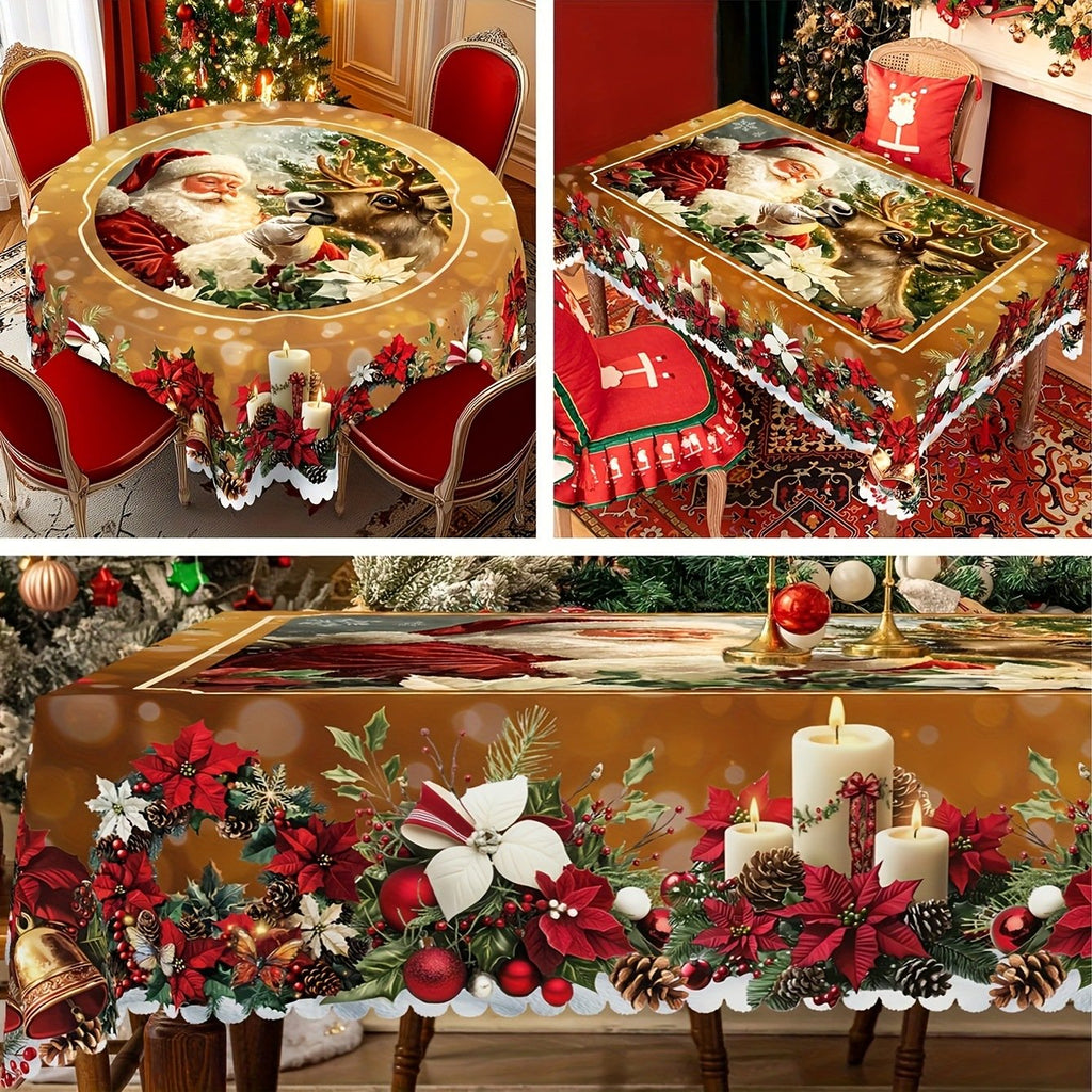 🔥Hot Sale🔥Christmas Tablecloth