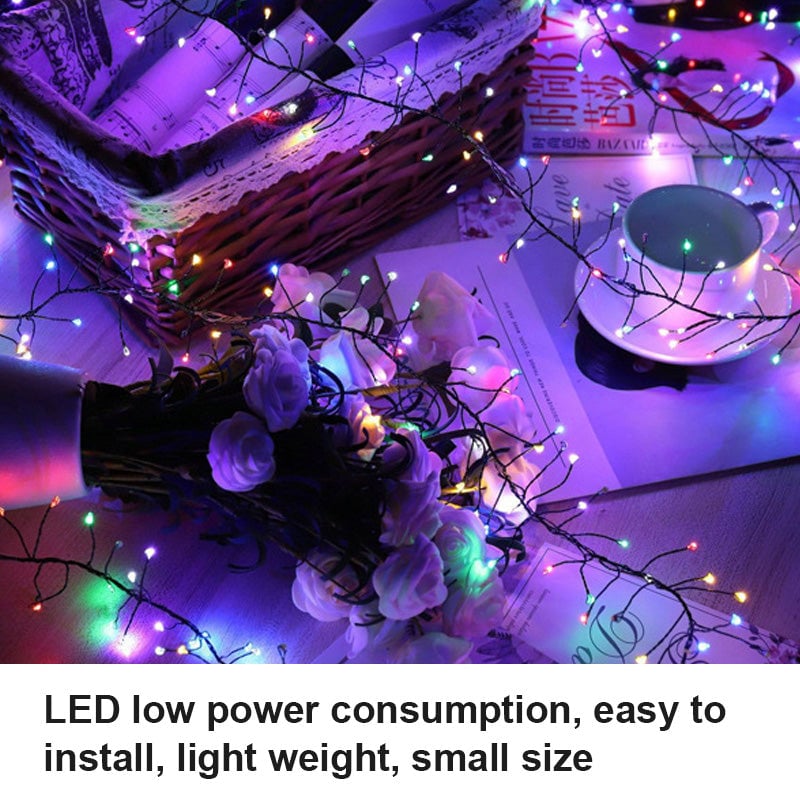 🎁LED Copper Wire Firecracker Light String