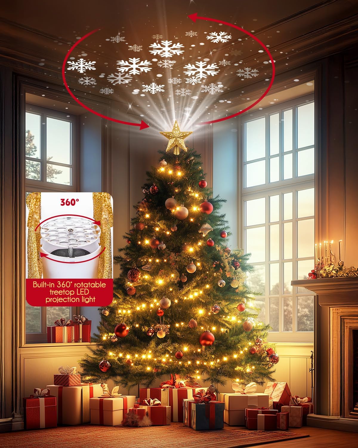 ✨ Christmas Star Tree Topper  ✨