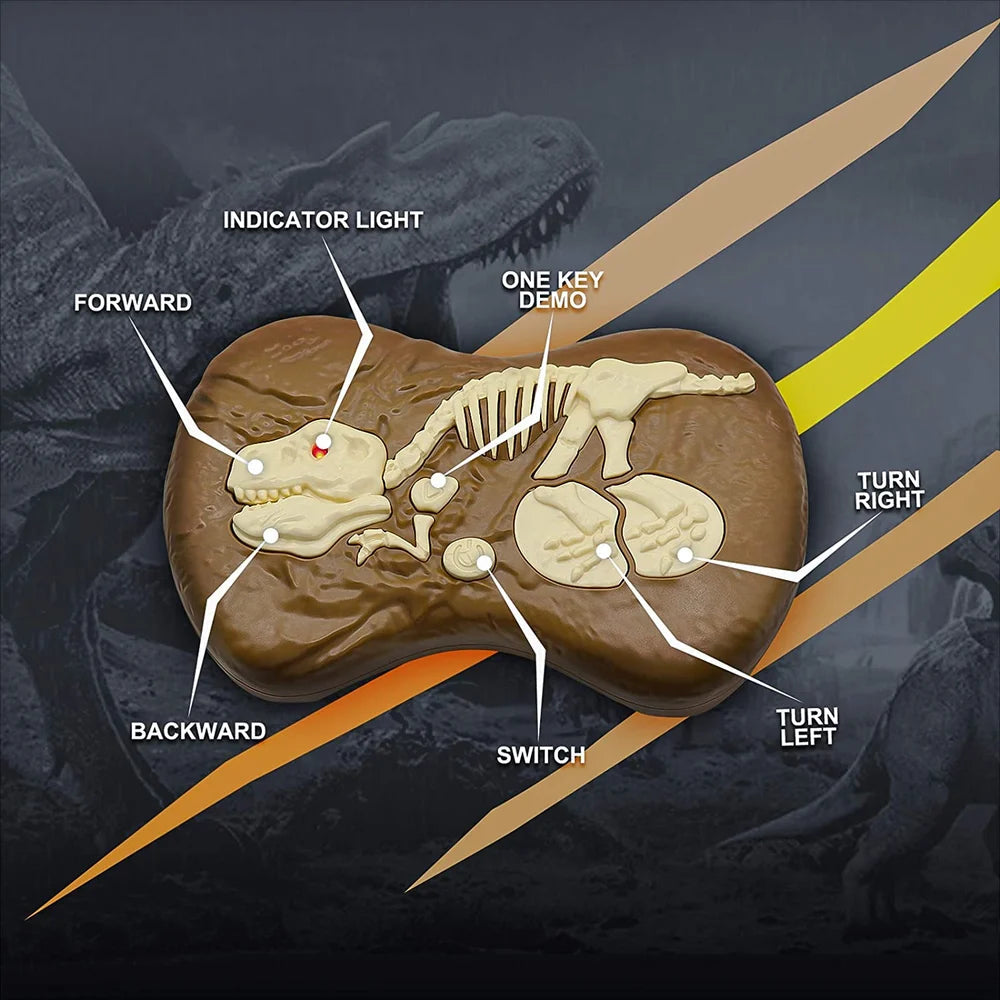 2025 Optimal Children Gifts Realistic Remote Control Dinosaurs