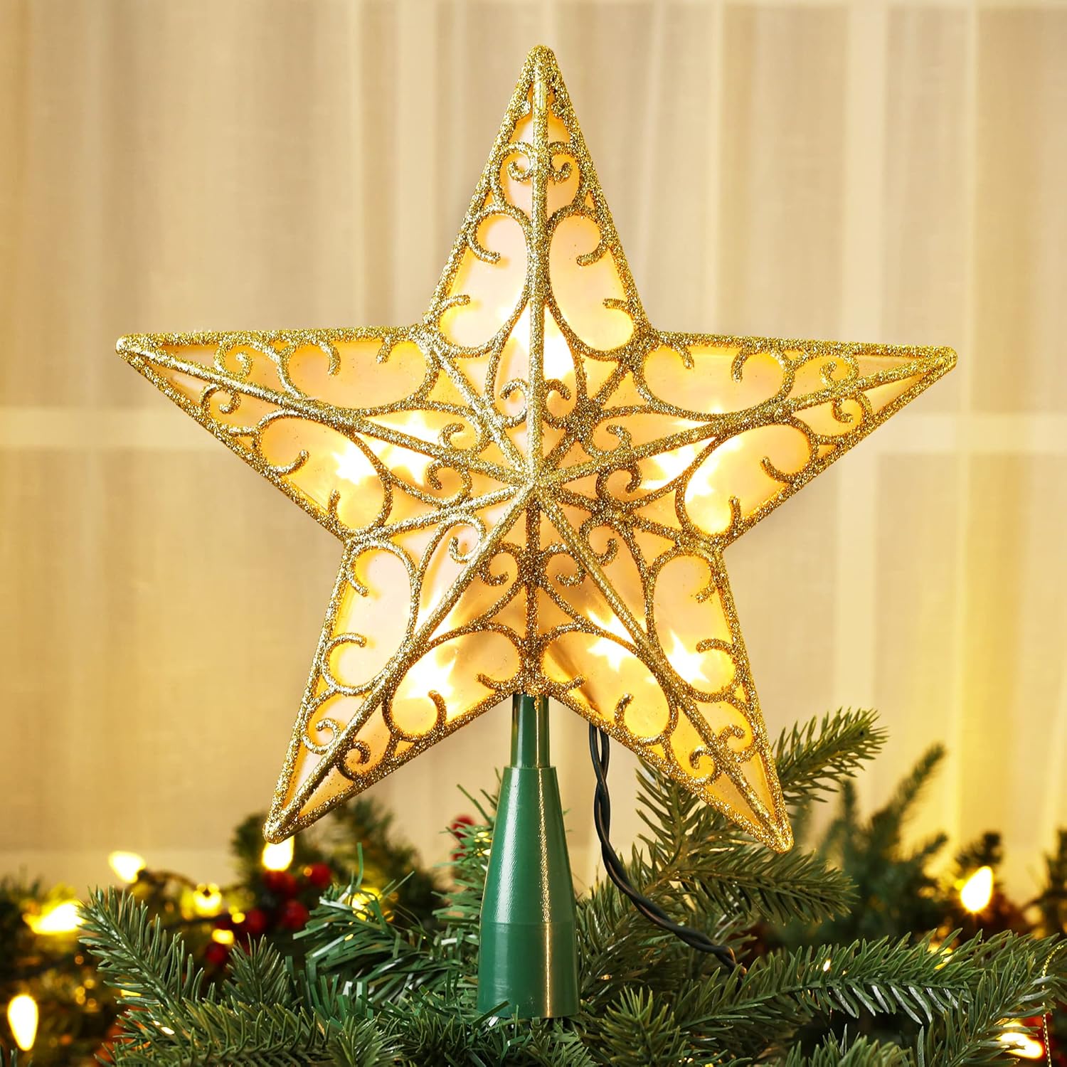 ✨ Christmas Star Tree Topper  ✨