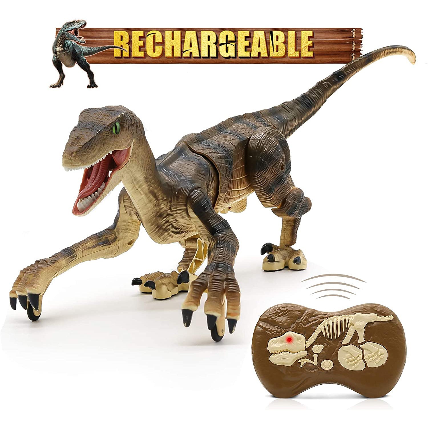 2025 Optimal Children Gifts Realistic Remote Control Dinosaurs