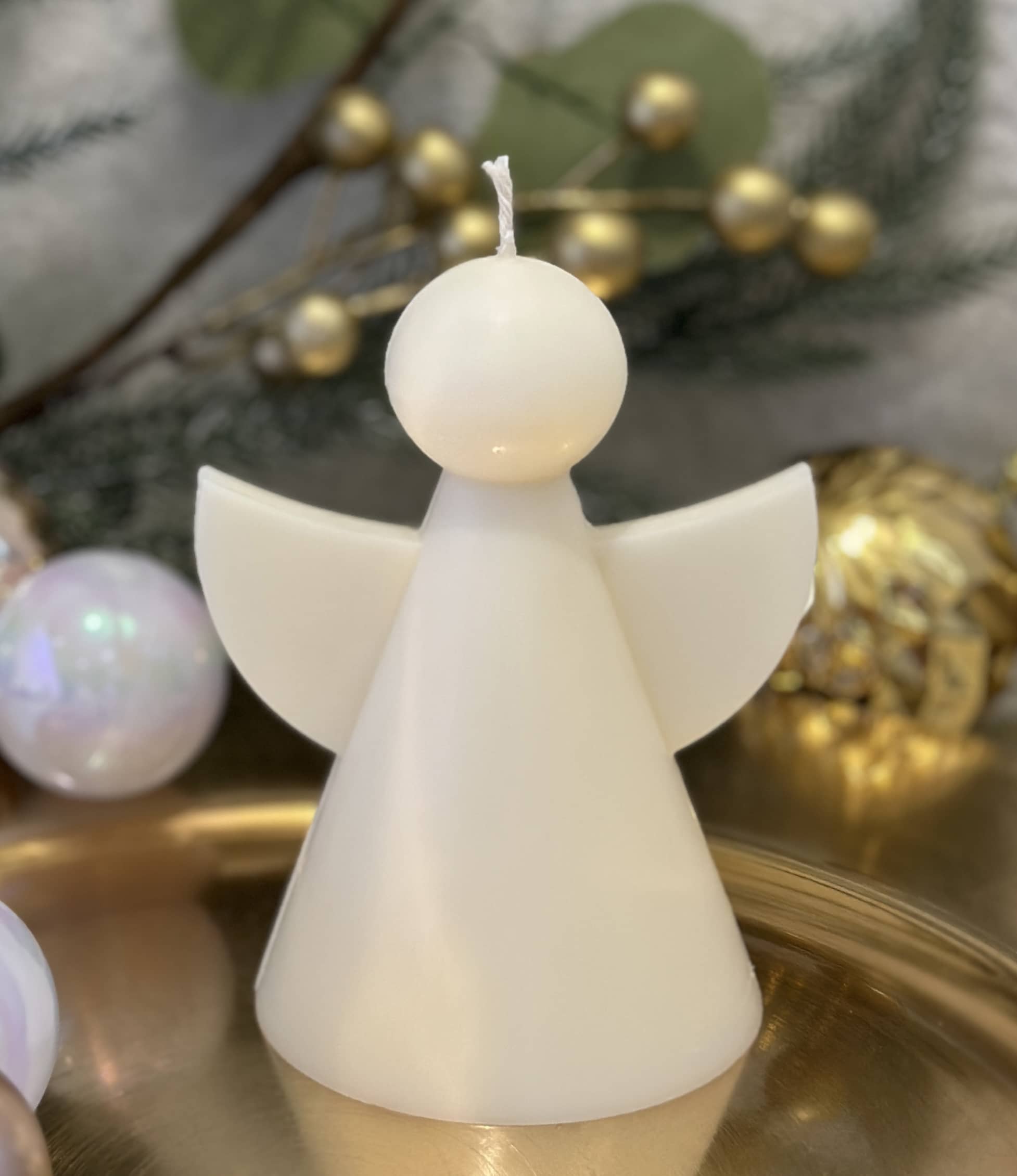 Christmas Angel Sculptural Candle