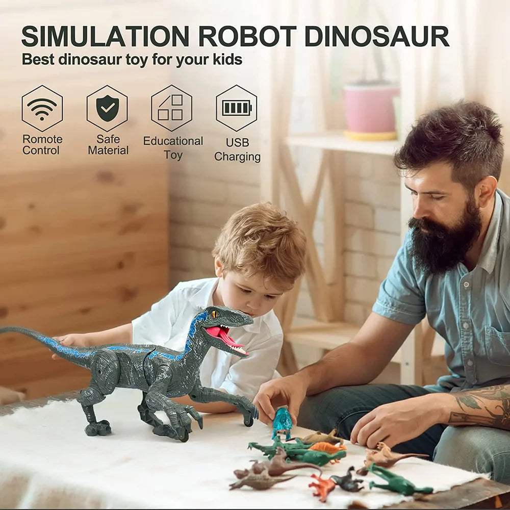 2025 Optimal Children Gifts Realistic Remote Control Dinosaurs