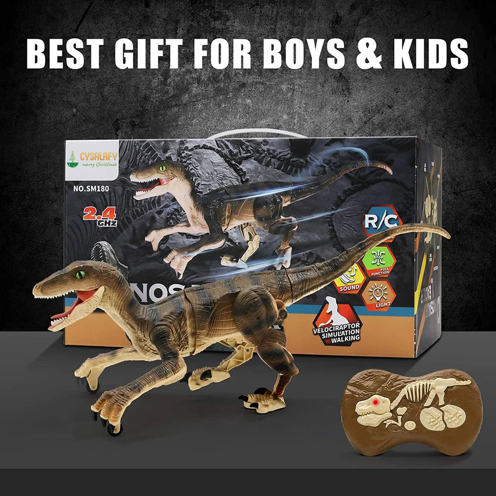 2025 Optimal Children Gifts Realistic Remote Control Dinosaurs