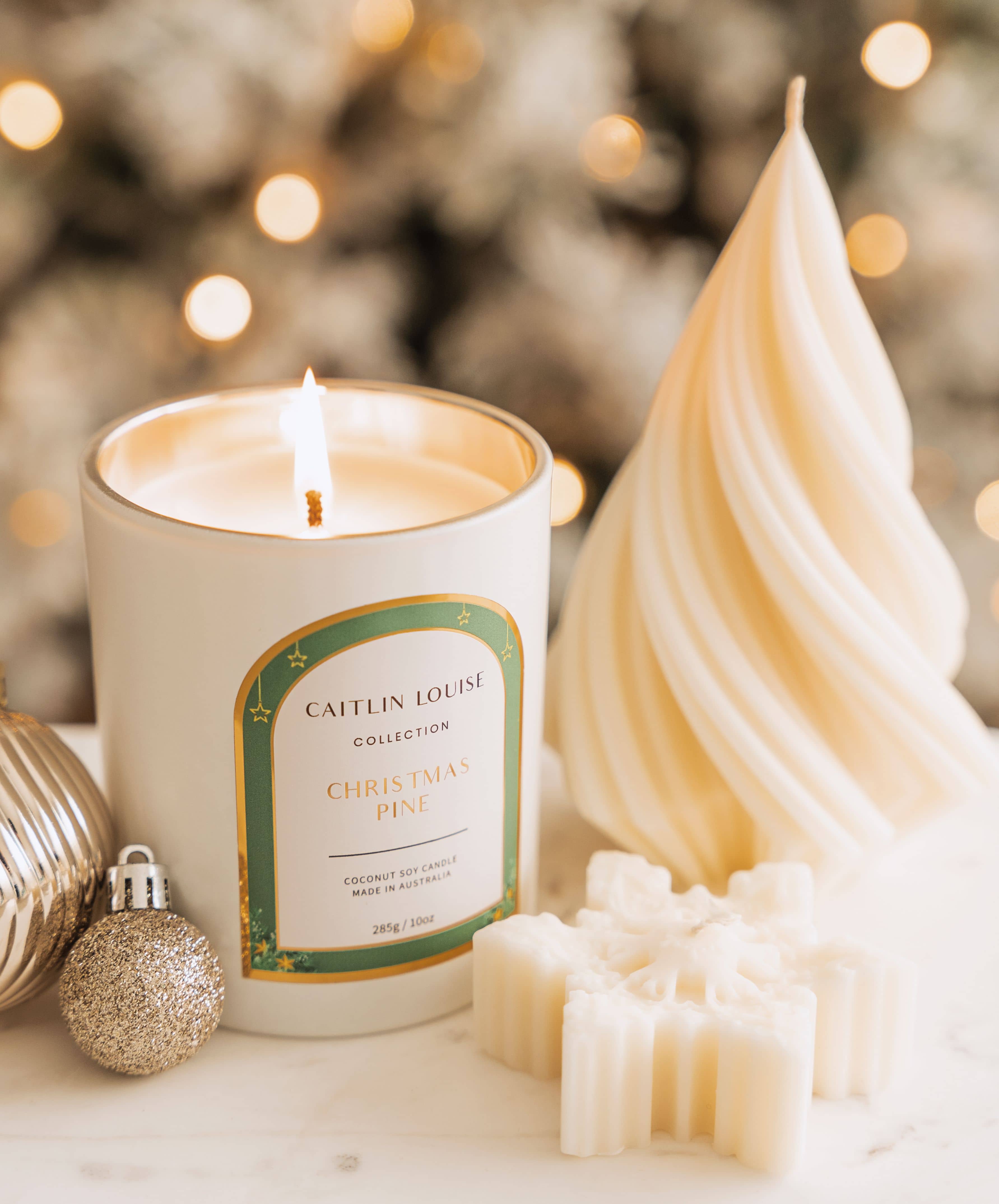 Christmas Pine Scented Christmas Candle