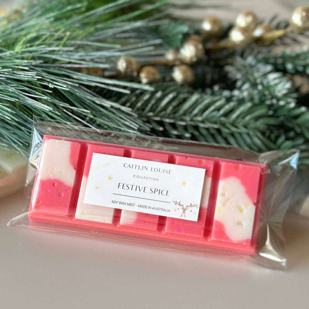 Festive Spice Wax Melt Snap Bar