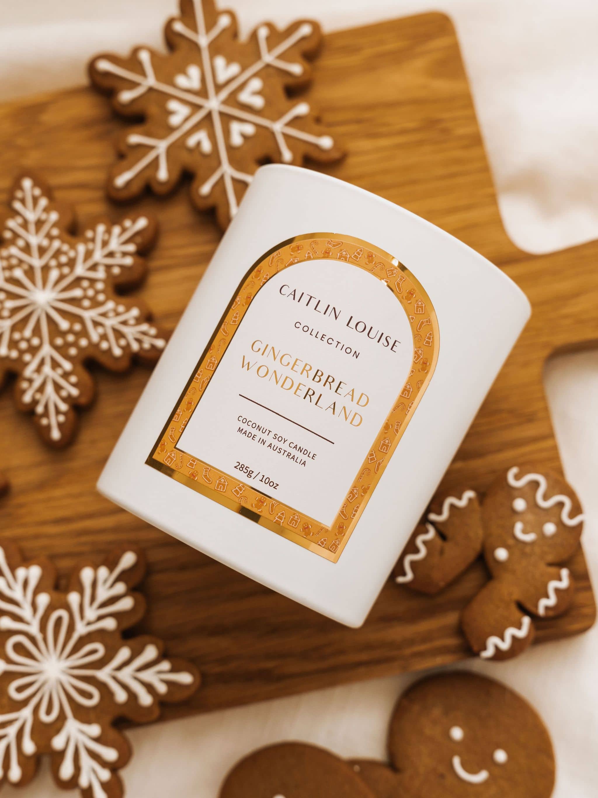 Gingerbread Wonderland Scented Christmas Candle