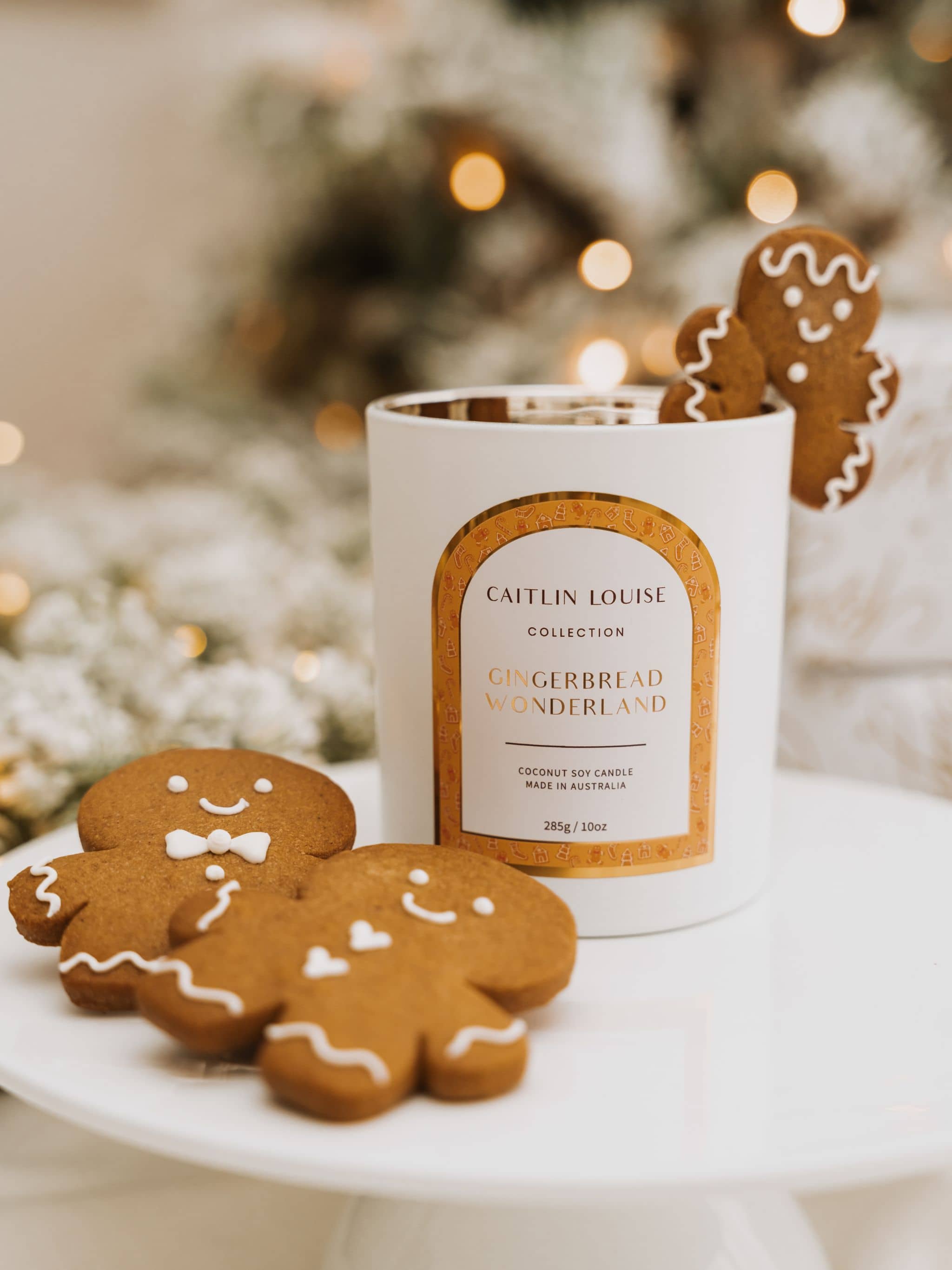 Gingerbread Wonderland Scented Christmas Candle
