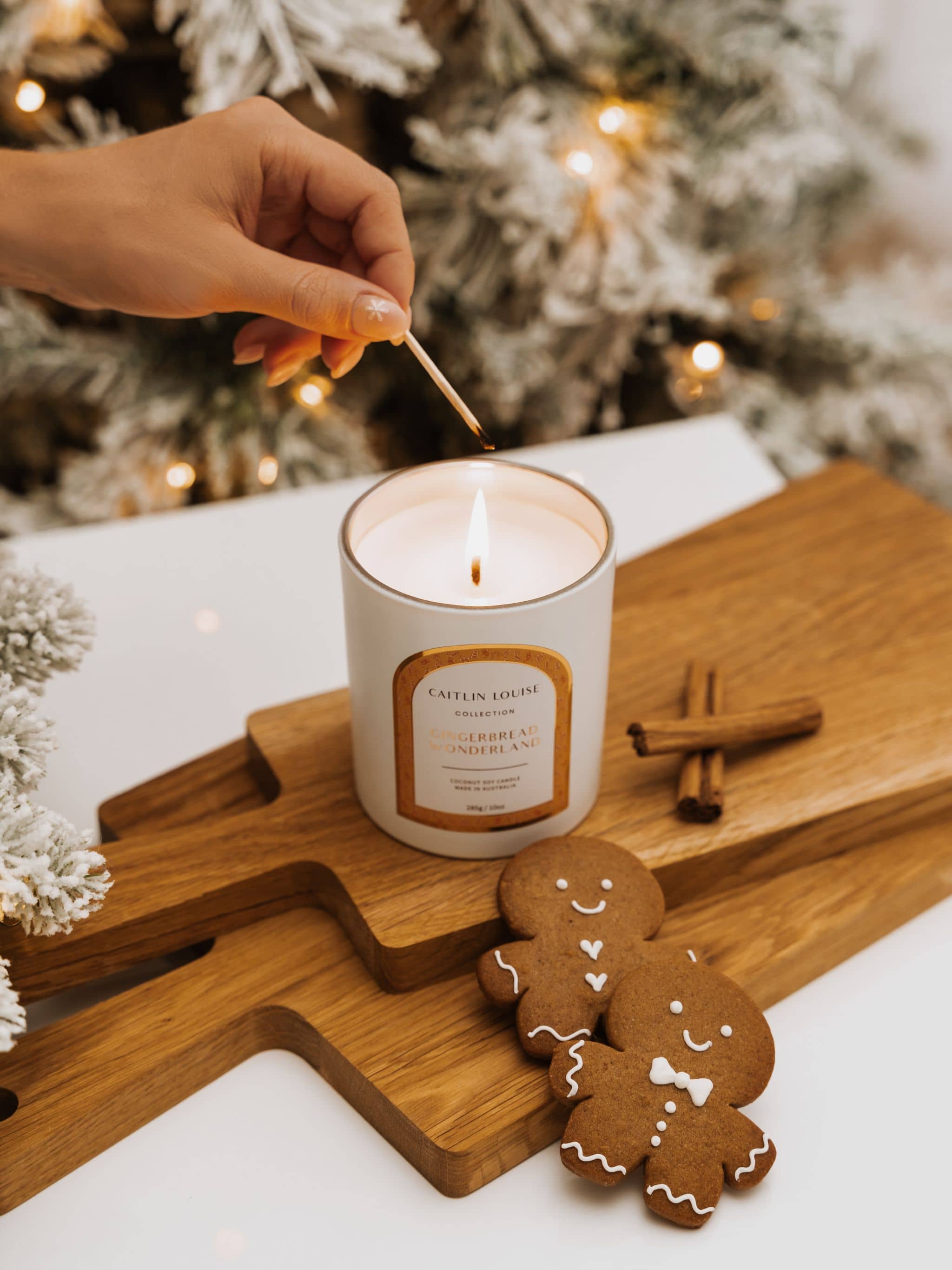 Gingerbread Wonderland Scented Christmas Candle